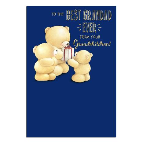 Grandad From Grandchildren Forever Friends Fathers Day Card